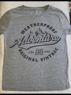 Weatherproof Gray Adventure Graphic Tee